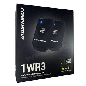 Compustar Prime RF-1WR3-AP 1-Way 1500-FT Remote Upgrade Kit - New Design Case - Picture 1 of 2