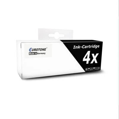 4x Ink Black Replaces Recoh GC41K GC-41K - Image 1 of 4