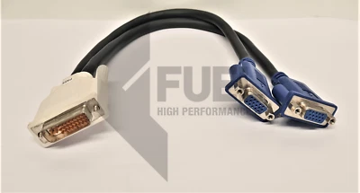 VGA Monitor Cable Splitter 28 pin Dual Head :15963-02 - Image 1 of 4