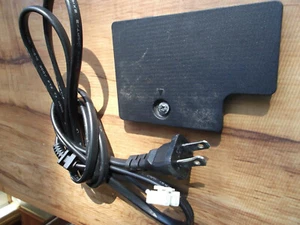 Philips P & F USA 42PFL Type Television AC Power Cable Plug Jack Cover Screw - Picture 1 of 2