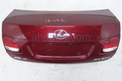 Lexus GS300 2006 tapa maletero cubierta trasera - rojo Matador Foto 1 de 4