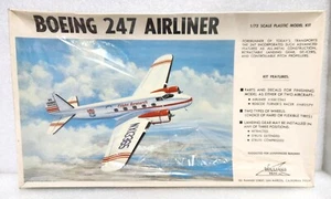 1980's Williams Bros. Boeing 247 Airliner 1/72 Scale Model in Factory Sealed Box - Picture 1 of 2