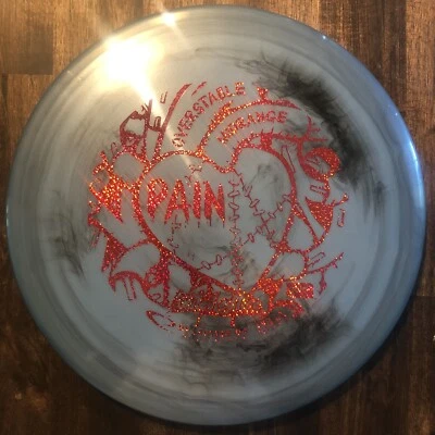 Latitude 64 Pain Gold Line Plastic Midrange 171g OOP Heart Stamp Limited Edition - Image 1 of 2