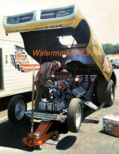 Dodge Charger NITRO 1974 "Revell Wild Man" Willie Borsch ¡FOTO de coche divertido! #(6b) Foto 1 de 2