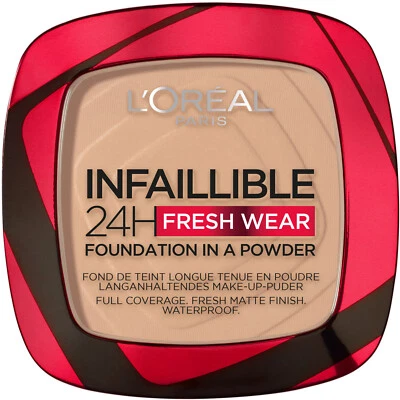 L'Oréal Make-up-Puder Infaillible 24H Fresh Wear (9 g) 130 True Beige            - Bild 1 von 2