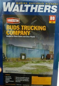 Walthers Cornerstone HO #3192 Buds Trucking Company Kit - Picture 1 of 1