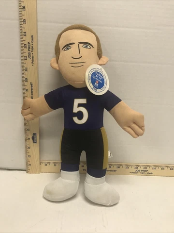 15” 2013 Joe Flacco Baltimore Ravens Plush/Figure Doll Rallymen All Stars Cover
