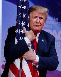 Impresión fotográfica de Donald Trump 8x10 - Imagen 1 de 1