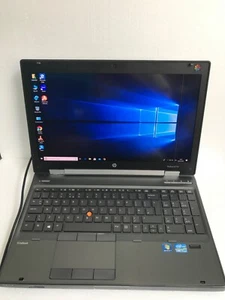 15.6INCH HP ELITEBOOK 8570W CORE i7 16GB 256GB SSD WIN 11 PRO/OFFICE 2019 - Picture 1 of 15