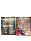 John Wick & John Wick 2Nd Chapter  (4K Ultra Hd + Blu-Ray + Digital)  New