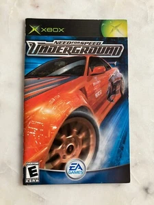 Need for Speed Underground | Xbox | Solo manual (sin estuche ni disco) - Imagen 1 de 3
