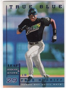 Fred McGriff Baseball Cards *You Pick From List*HOFer (1986-2004) Just Added 2/1