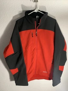 Chaqueta de Lluvia Patagonia Parabrisas R 1/4 con Cremallera Vellana Talla Grande Roja Negra - Imagen 1 de 7