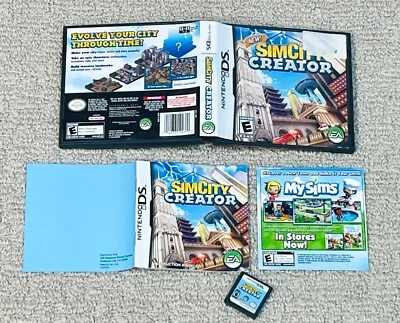 SimCity Creator - Nintendo DS Complete - CIB Authentic Tested Cartridge - Image 1 of 2