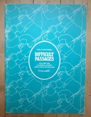 Difficult Passages Volume 1  (for Oboe and Cor Anglais) Chamber Music Series - Image 1 of 3