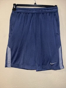 Nike Shorts Herren Large blau Fitnessstudio Sport Kordelzug Dri-Fit Freizeit Small - Bild 1 von 3