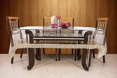 6 Seater Transparent Dining Table Cover  AU - Image 1 of 3