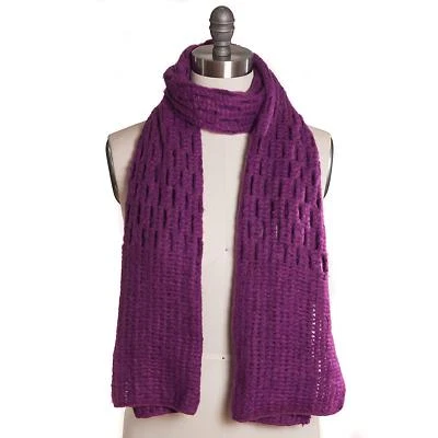 Nueva bufanda silenciadora punto panal punto ganchillo en 6 colores - nueva con etiquetas $38 Foto 1 de 4