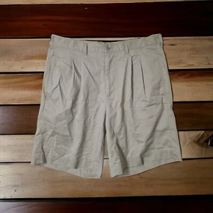 CALLAWAY Shorts Men Size 36 Classic Pleated Khaki Performance Golf Shorts - Picture 1 of 10