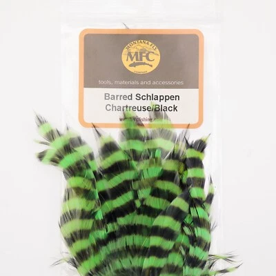 Montana Fly Company Barred Schlappen - Chartreuse/Negro Foto 1 de 4