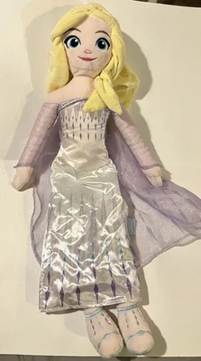16" inches Disney Frozen Movie Queen Elsa Plush Soft Doll Gift Collection - Image 1 of 3