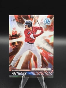 Roman Anthony /250 - 2025 Bowman Chrome, Power Plays Refractor #PP-18 - Picture 1 of 2