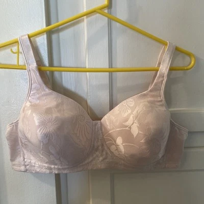 Vintage Playtex Secrets Bra Style 4434 40B Blush Wire Free - Image 1 of 4