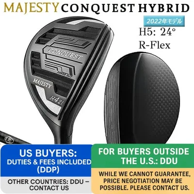 Majesty CONQUEST 2022 Hybrid H5 24° R-Flex Speeder NX HV340 w/Headcover  - Image 1 of 4