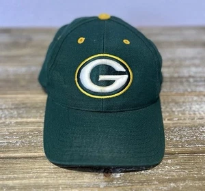Vintage Green Bay Packers Snapback Logo Athletic Cap Wool Blend 1990s Hat NFL - Picture 1 of 8