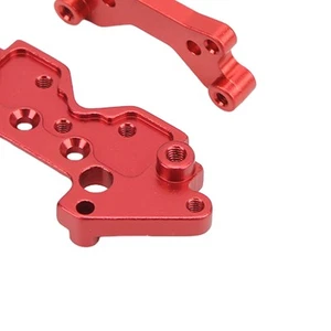 Placas de aleación de aluminio para HBX 1/18 18859E 18858E 18857E SUV (rojo) OB - Imagen 1 de 12