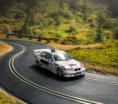 BMW E36 320i BTCC 1995 David Brabham Touring Car Scalextric Model Toy 1:32 Scale - Image 1 of 4