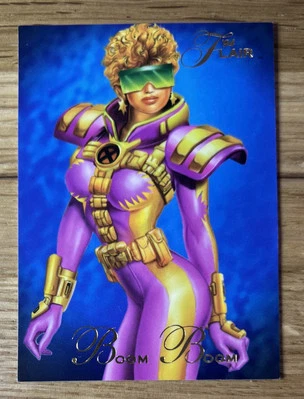 1994 FLAIR MARVEL ANNUAL Trading Card BY FLEER BOOM BOOM! Mint! X-FORCE! - Image 1 of 2