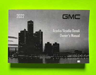 GMC ACADIA/ACADIA DENALI 2022 manual del propietario de fábrica *OEM* Foto 1 de 4