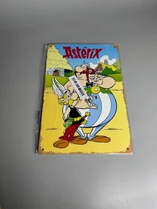 French vintage style metal advertisement Asterix - Picture 1 of 3