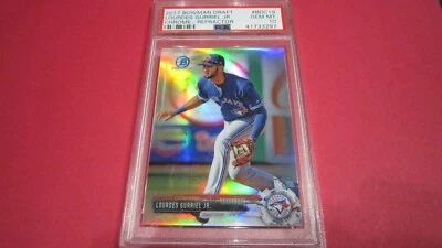 2017 Bowman Draft Lourdes Gurriel Jr. Chrome Refractor PSA 10 - Image 1 of 4