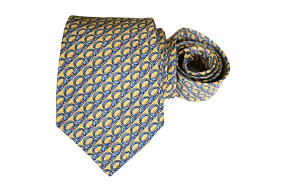 CORBATA HOMBRE BURBERRY AMARILLA/CORREA Ancho: 3.75" Largo: 57" Foto 1 de 3