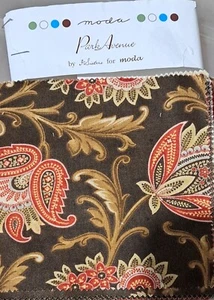 Moda "Park Avenue", by 3 Sisters,42pc,Quilting,Patchwork,5" sq,Cotton Fabric Sq - Picture 1 of 7