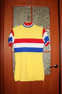 Maglia ciclismo vintage Yellow Holland Netherlands Team (Alex Sport) - taglia 5 - Foto 1 di 8