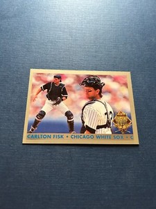 1993 Fleer Final Edition Baseball Carlton Fisk Diamond Tribute #4 HOF NM-MT