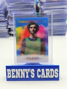 2021-22 Upper Deck Goodwin Champion Splash Of Color 3D Lenticular RC Josh Giddey