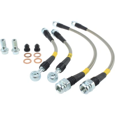 StopTech 950.40512 Rear Braided Stainless Brake Line Kit for 2006-2014 Ridgeline - Image 1 of 2