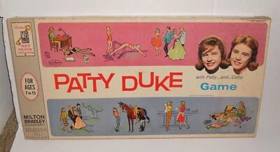 1963 PATTY DUKE BOARD GAME Complete TV SHOW~IDENTICAL COUSINS MidCentury Vintage - Image 1 of 4