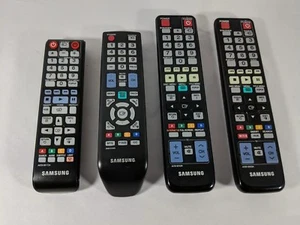 Lot Of 4 Samsung Remote Control BN59-01006A AK59-001173A AK59-00104R AK59-00123A - Picture 1 of 7