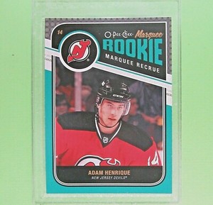 ADAM HENRIQUE 2011  ROOKIE  MARQUEE  OPC #576  New Jersey Devils