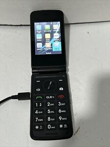 Verizon KAZUNA eTALK 4G LTE, Model: KAZ-F019 Flip Phone 4GB, Duże przyciski
