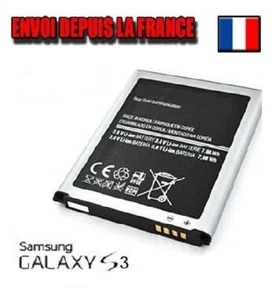 Batterie Pour Samsung Galaxy S3 (I 9300) EB-L1G6LLU EB-L1G6LLA 2100mAh neuf - Photo 1 sur 1