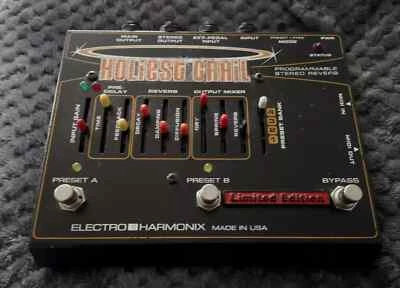 Rare - Electro-Harmonix Holiest Grail Reverb Guitar Pedal with PSU - Image 1 of 4