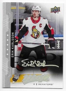 18/19 UPPER DECK MVP SUPER SCRIPT PARALLEL Hockey /25 (#1-250) U-Pick From List