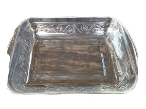 Anchor Hocking Teglia da Forno 9"x12" Floreale Inciso Delineato Piccolo Motivo Floreale - Foto 1 di 4