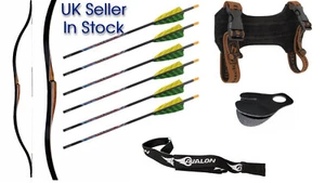 Ragim Archery TAIGA 48" Horse Bow Kit Quality Brand Adult Youth Carbon Arrows RH - Picture 1 of 2